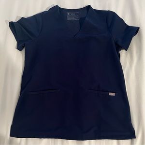 FIGS Navy Blue top
